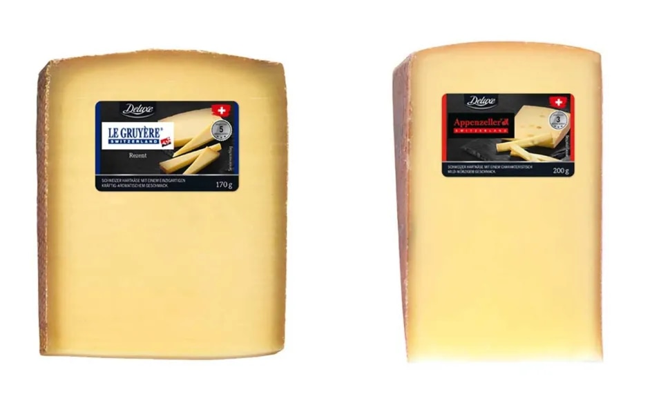 Deluxe Schweizer Käsestücke 200 g / 170 g Angebot bei Lidl