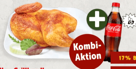 Halbes Grillhendl per Stück Angebot bei Interspar