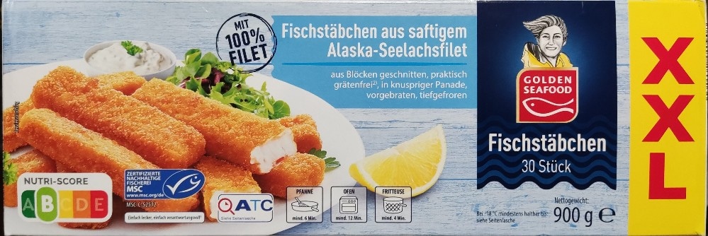 Golden Seafood XXL Fischstäbchen 900 g Angebot bei Hofer