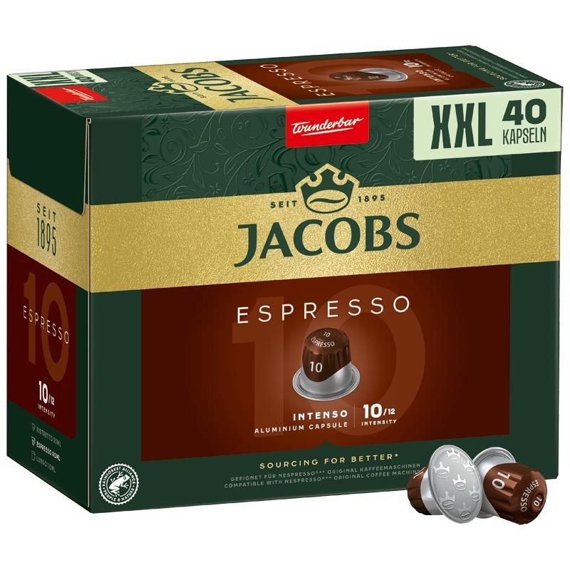 Nespresso®* kompatible Café-Kapseln 40 x 5,2 g Jacobs Angebot bei Hofer
