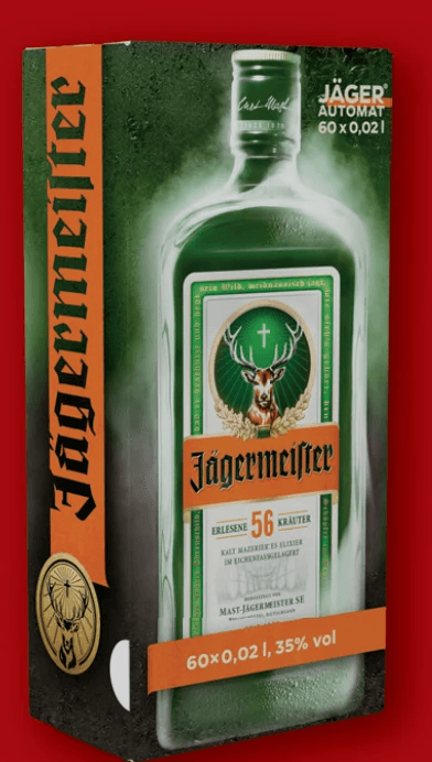 Jägermeister Automat 60 x 0,02 l Angebot bei Lidl