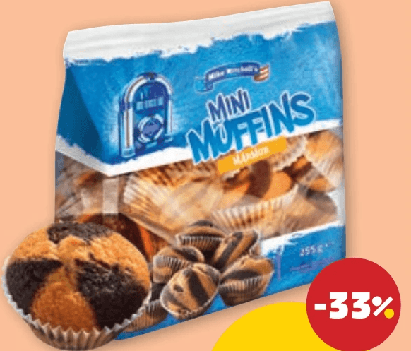 Mike Mitchell's Mini Muffins Marmor 255 g Angebot bei Penny
