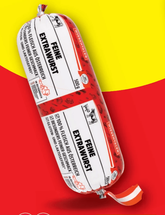 Feine Extrawurst 500 g WIESENTALER Angebot bei Lidl