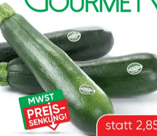 Bio-Zucchini per Kilo SPAR Natur pur Angebot bei Spar