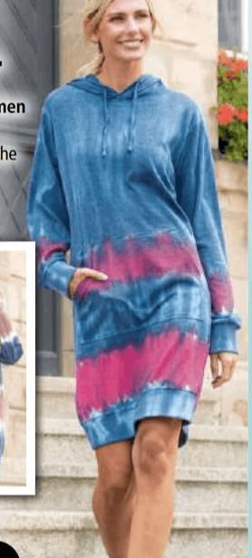 Sweat-Kapuzenkleid Angebot bei Norma