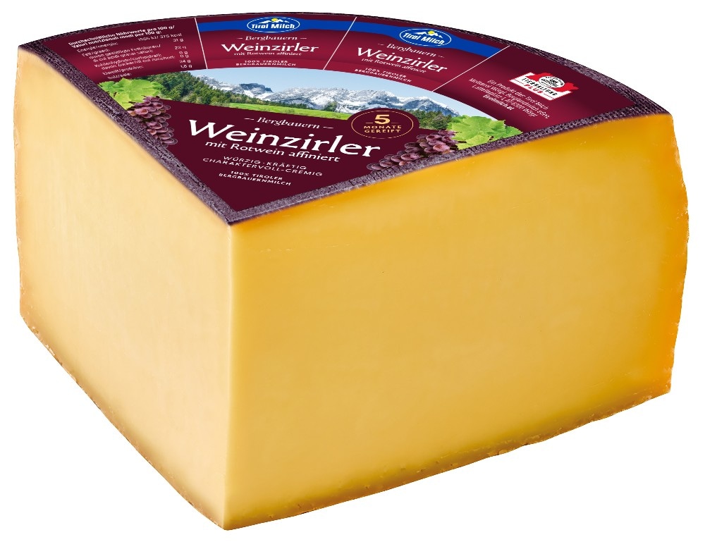 Tirol Milch Weinzirler Käse 100 g Angebot bei MPREIS