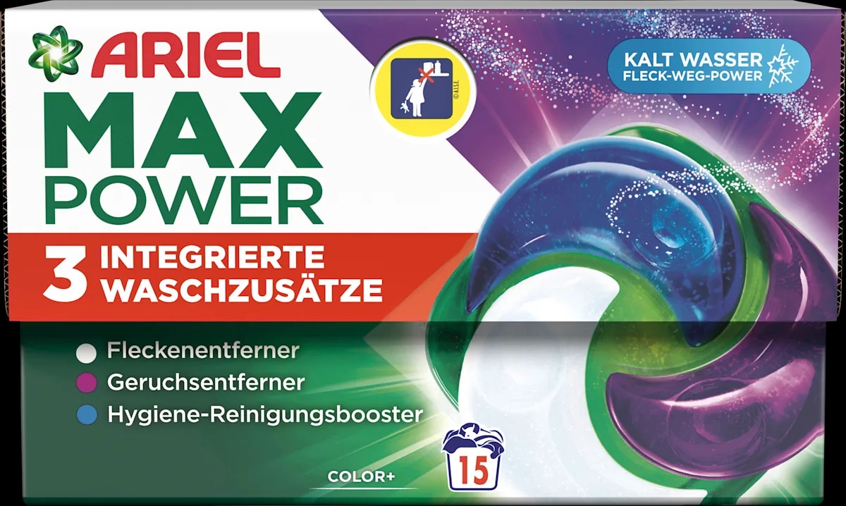 Ariel Max Power Pods 15 WL Angebot bei Müller