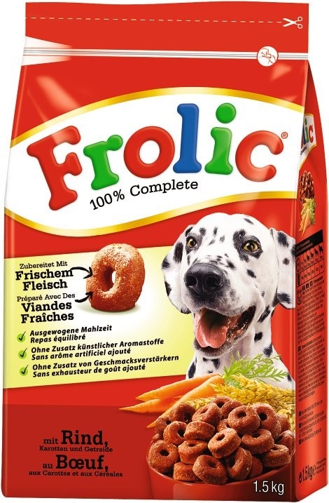 Frolic Hundetrockennahrung 1,5 kg Angebot bei Interspar