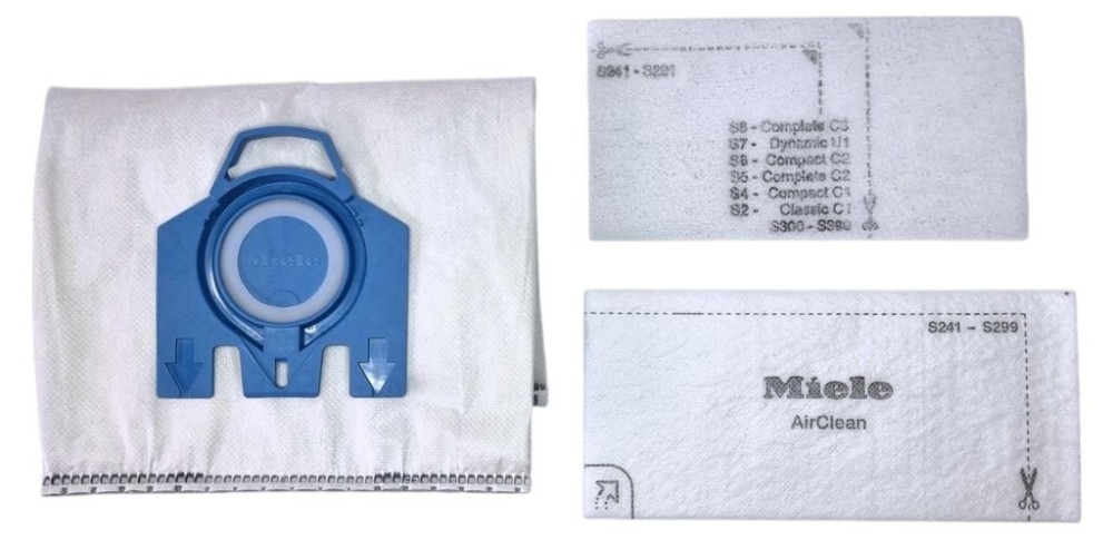 Staubbeutel + AirClean Abluftfilter C0 HyClean Pure 4 Stk. + 1 Stk. Miele Angebot bei Expert