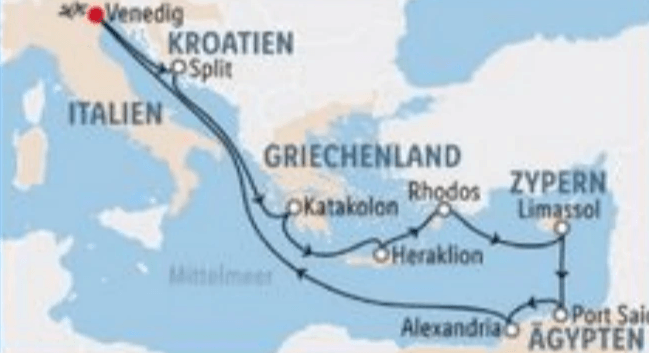 Östliches Mittelmeer Kreuzfahrt – MSC Lirica 12 Tage Angebot bei Lidl Reisen