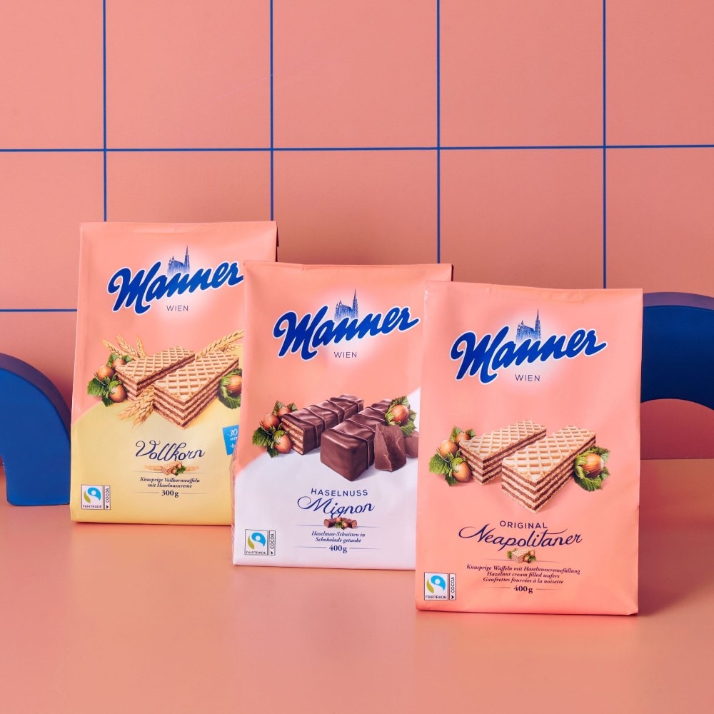 Manner Schnittensäckchen 300 g-400 g Angebot bei Billa Plus