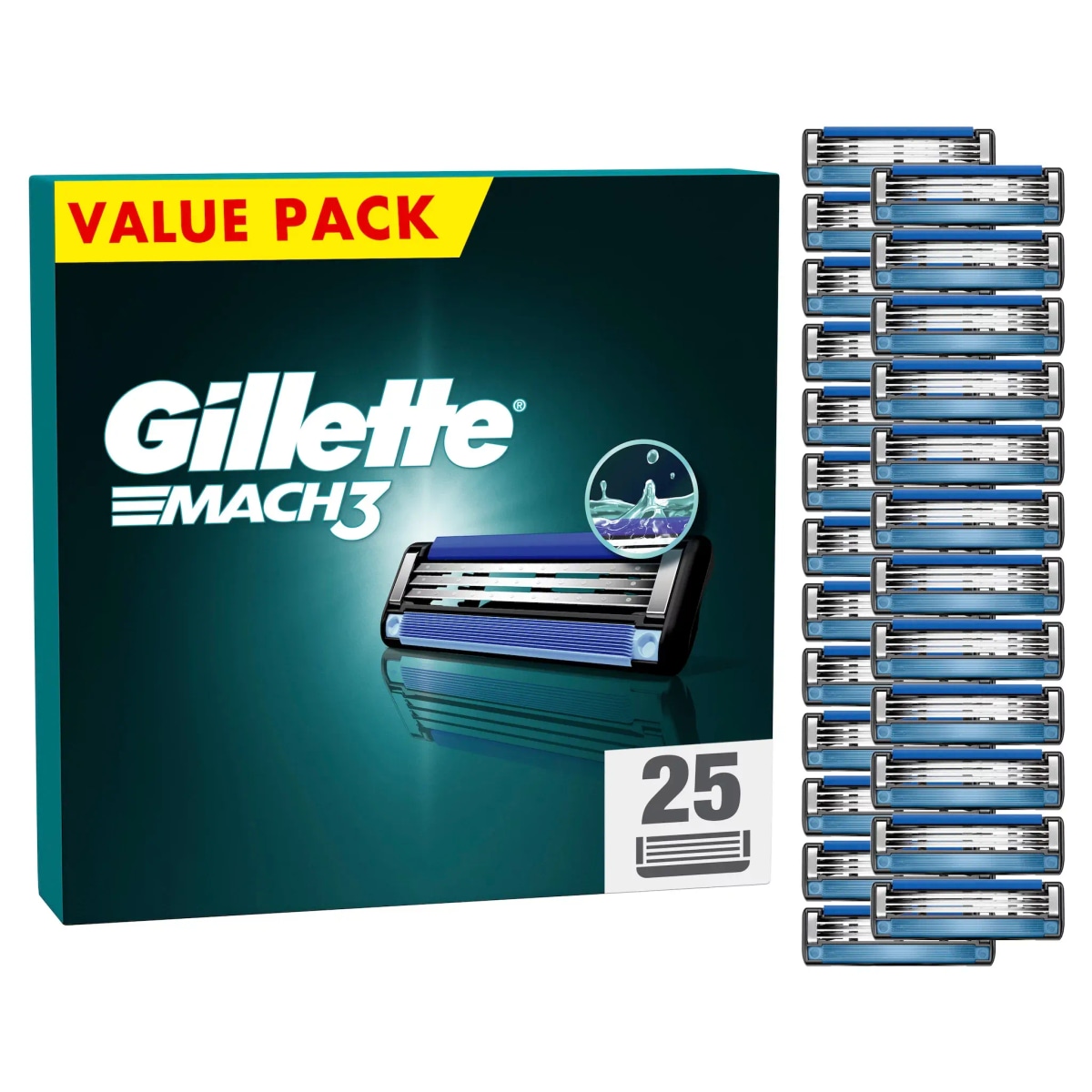 Gillette Mach3 Systemklingen 25er Angebot bei Eurospar