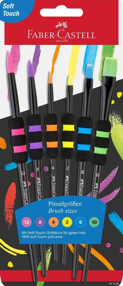 6er Pinselset 6 Stk. Angebot bei Müller