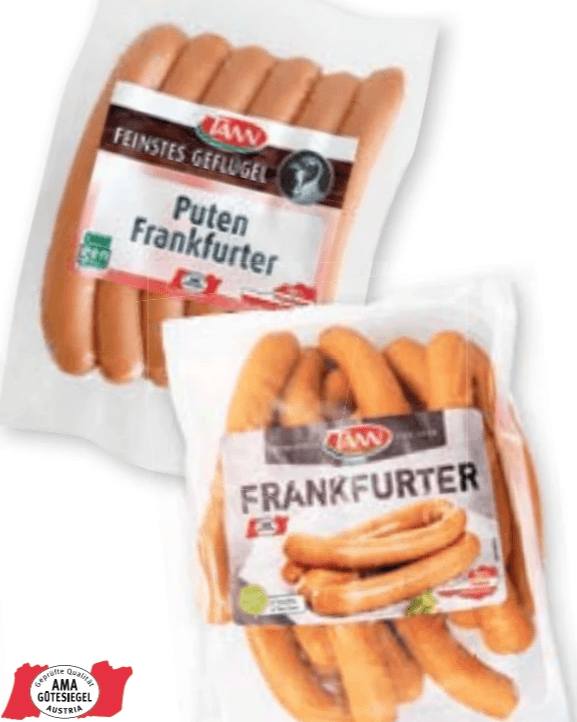 Frankfurter 1 kg TANN Angebot bei Spar