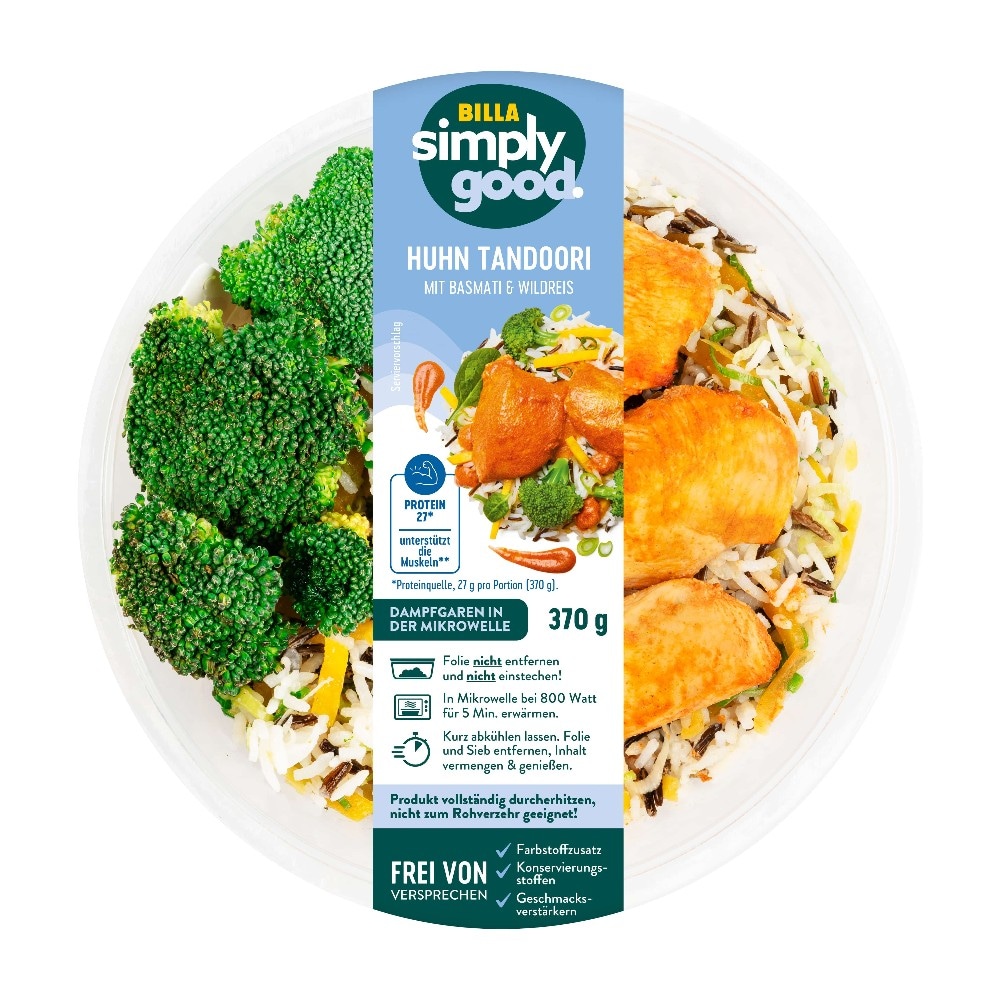 Simply Good Huhn Tandoori 370 g Angebot bei Billa