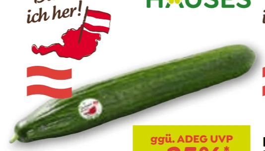 Gurke per Stück Angebot bei Adeg