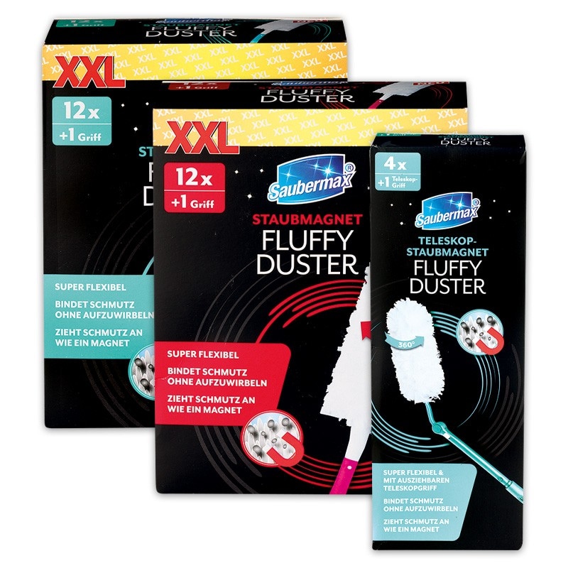 Staubmagnet Fluffy Duster Saubermax Angebot bei Norma