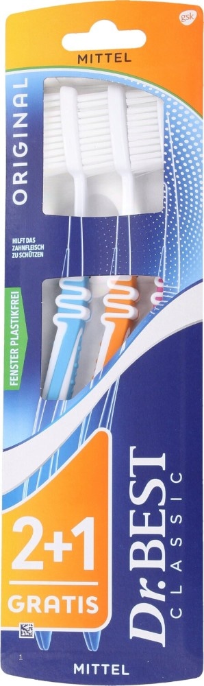 Dr. Best Original Zahnbürste 3 Stück Angebot bei Bipa