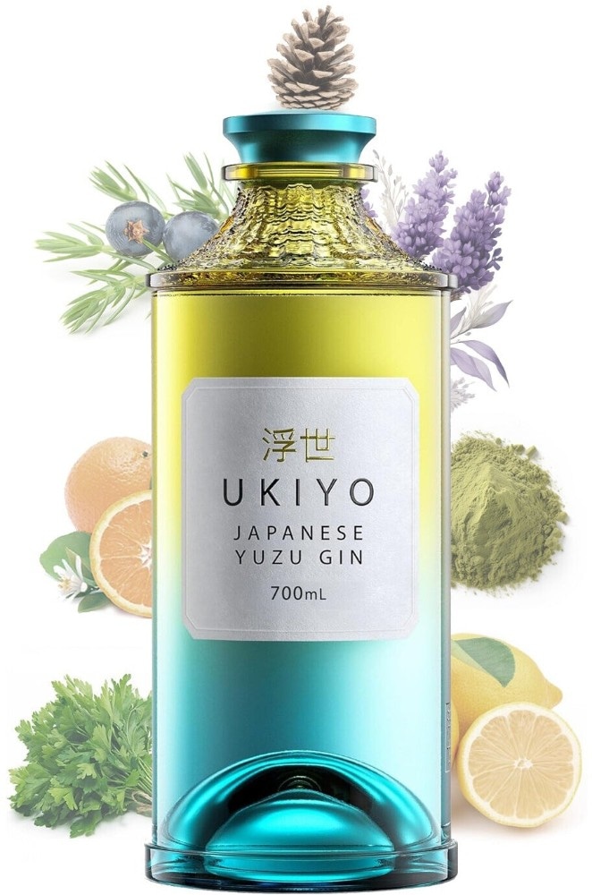 Ukiyo Japanese Yuzu Citrus oder Japanese Blossom Gin 0,7 l Angebot bei Interspar