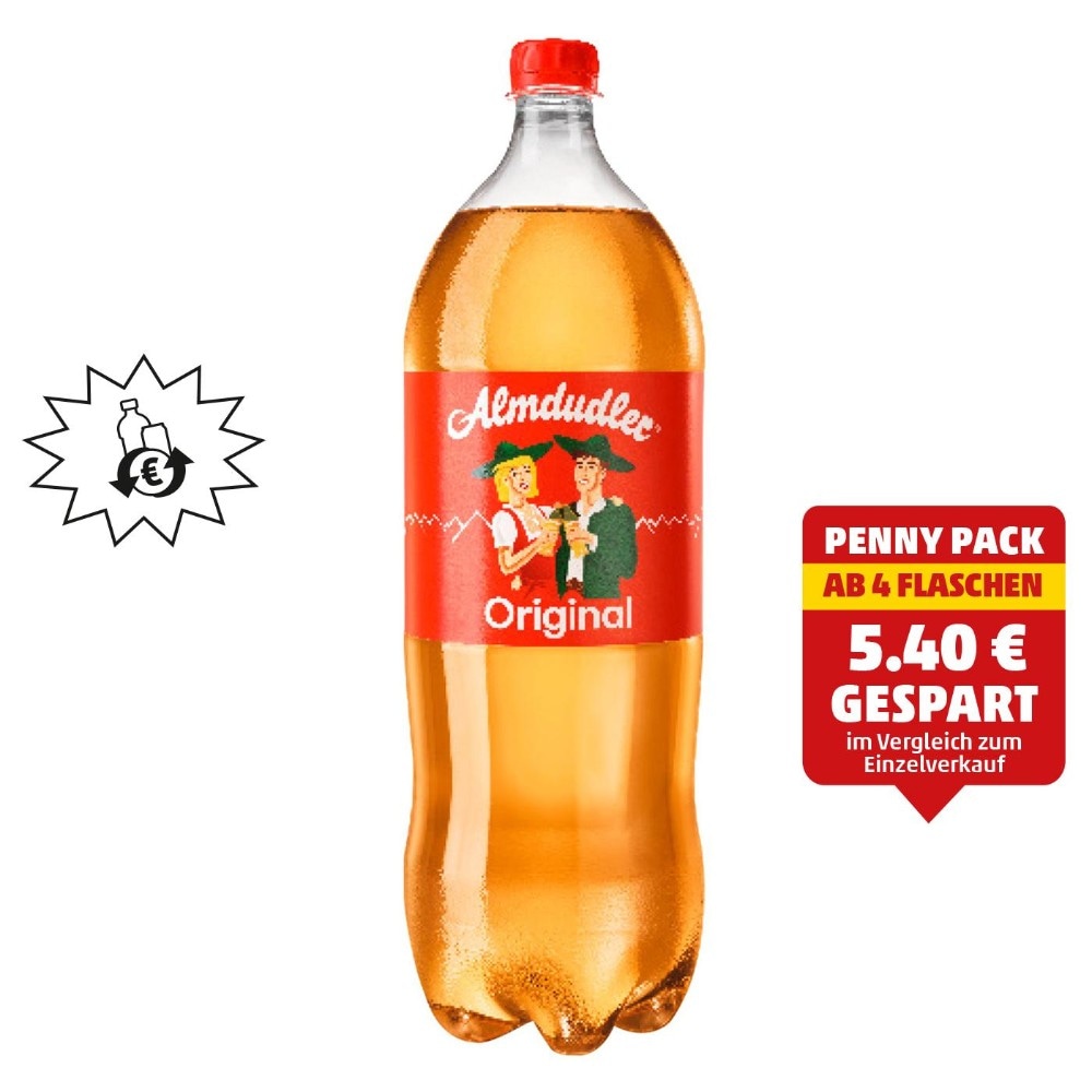 Almdudler Original oder Zuckerfrei oder Spezi 2 Liter Angebot bei Maximarkt