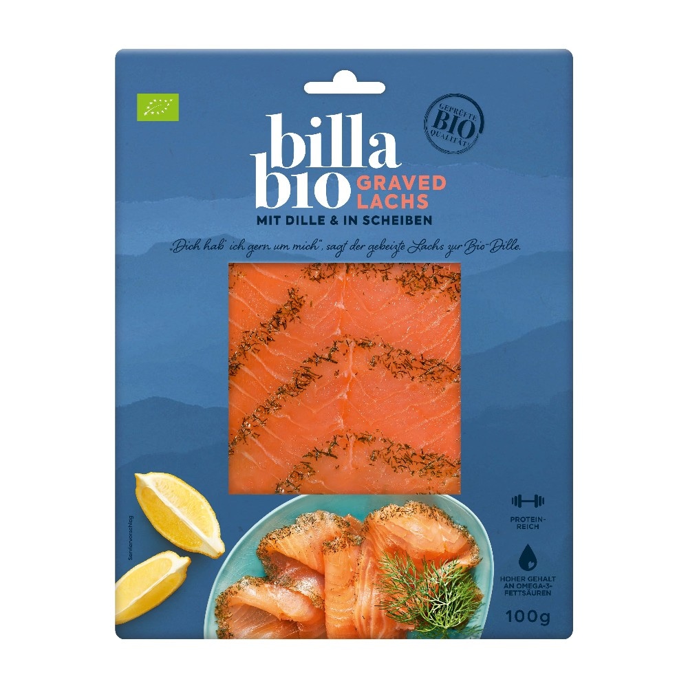 BILLA Graved Lachs 100 g Angebot bei Billa Plus