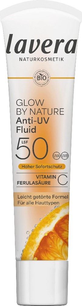 Lavera Anti-UV Fluid Glow by Nature LSF 50 40 ml Angebot bei Dm