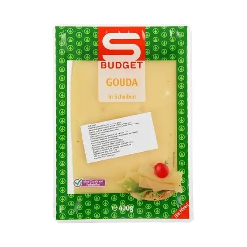 S-Budget Gouda in Scheiben 400 g Angebot bei Maximarkt