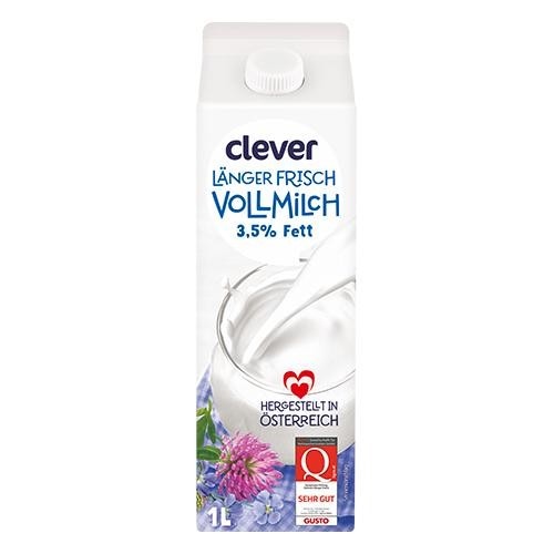 Vollmilch Länger Frisch 1 l Angebot bei Penny