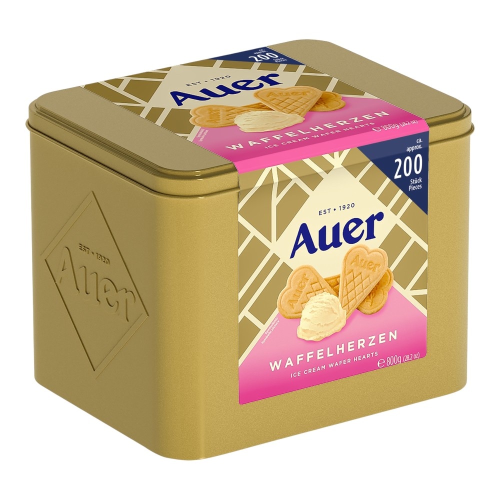 Auer Dekorhippen od. Waffelherzen 50 g Angebot bei Penny