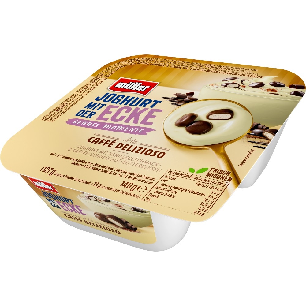 Müller Joghurt mit der Ecke 140 g-150 g Angebot bei Billa