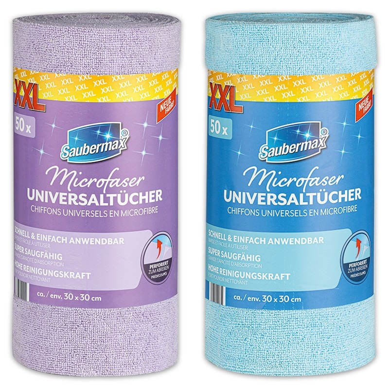 Microfaser Universal-tücher 50er Rolle Angebot bei Norma
