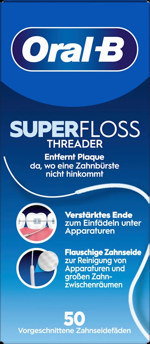 Oral-B Zahnseide Super Floss 50 Stück Angebot bei Müller