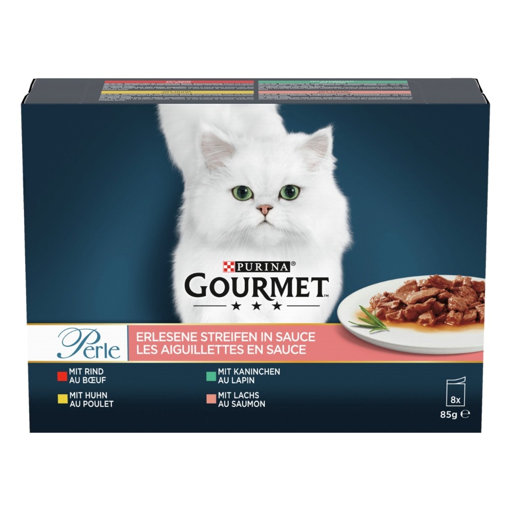 Gourmet Perle Katzennahrung 8 x 85-g-Packung Angebot bei Interspar