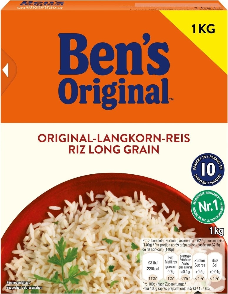 Ben's Original Langkornreis 1 Kilo Angebot bei Billa Plus