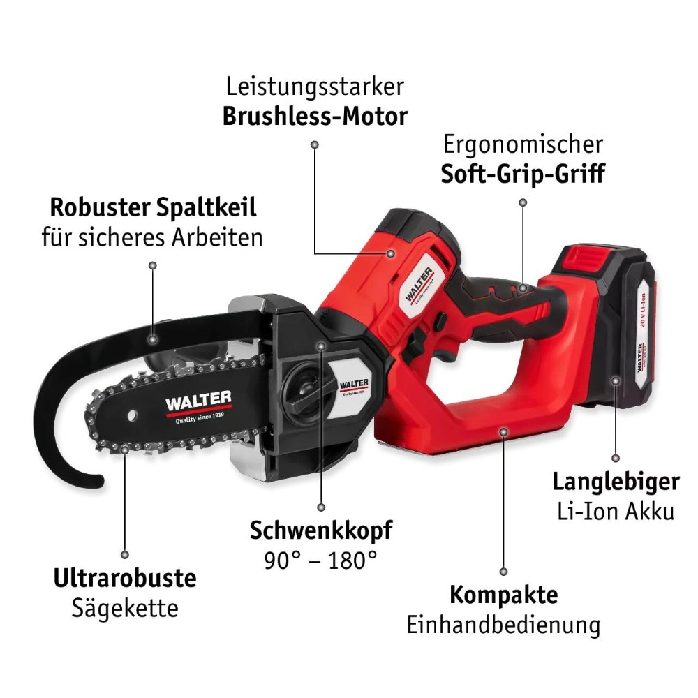WALTER Brushless 12V Li-Ion-Akku-Entaster Angebot bei Norma