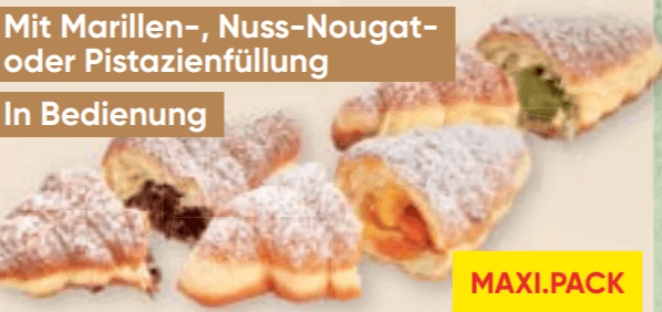 Krapfen-Croissant Angebot bei Maximarkt