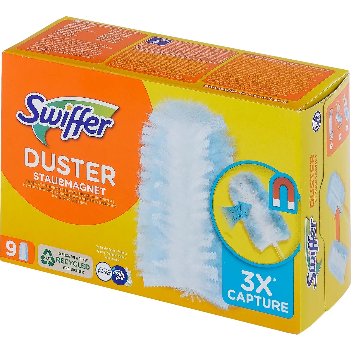 Duster Nachfüllpackung mit Febreze 9 Stück SWIFFER Angebot bei Maximarkt