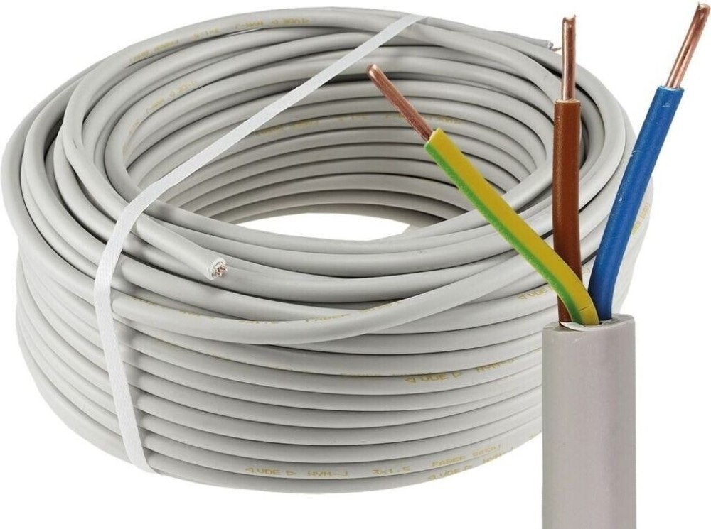 Feuchtraumleitung 3 x 1,5 mm² 50-m-Bund Angebot bei Bauhaus