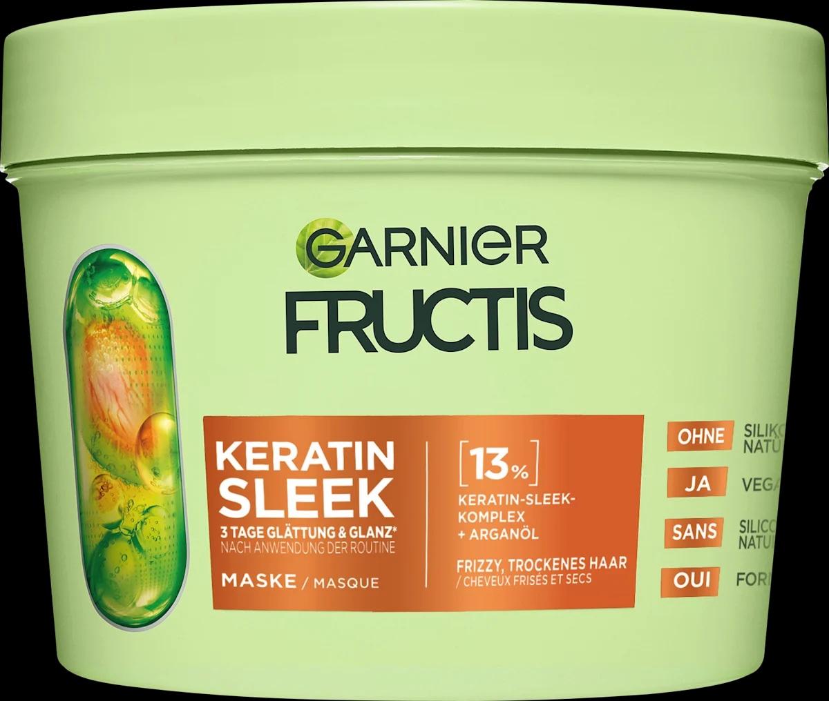 Fructis Keratin Sleek Haarkur 370 ml Angebot bei Dm