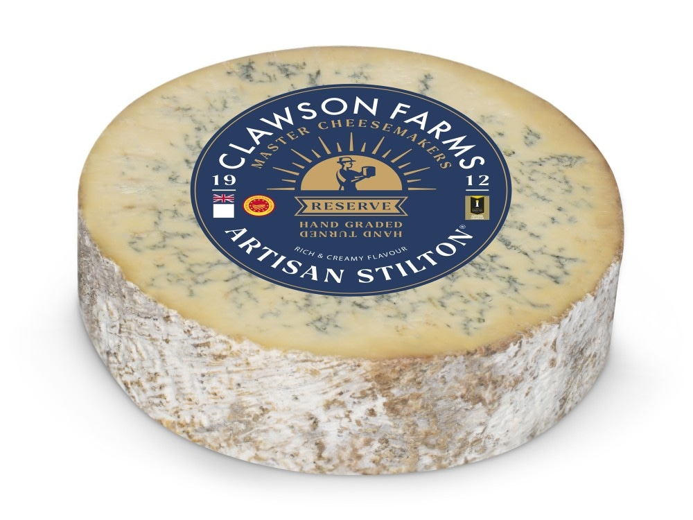 Blue Stilton P.D.O. per 100 g Clawson Farms Angebot bei Spar