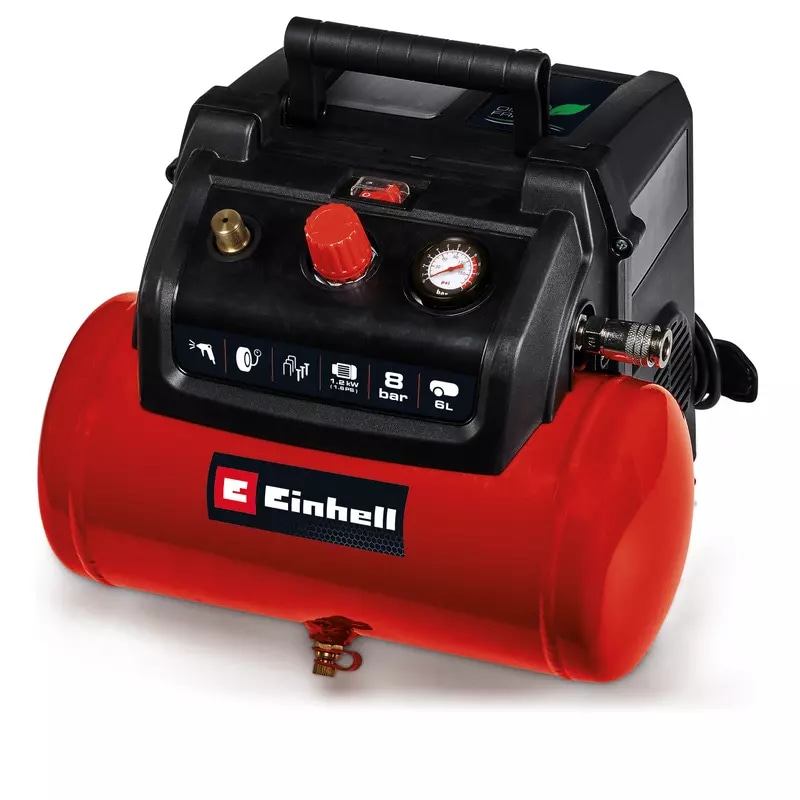 1-Zylinder-Kompressor TC-AC 190/6/8 OF 6 Liter Einhell Angebot bei Zgonc