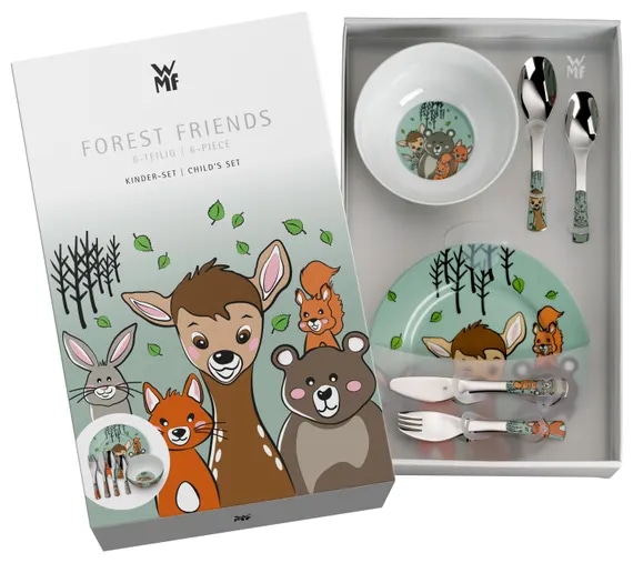 Kindergeschirr-Set Waldfreunde 6-teilig WMF Angebot bei XXXLutz