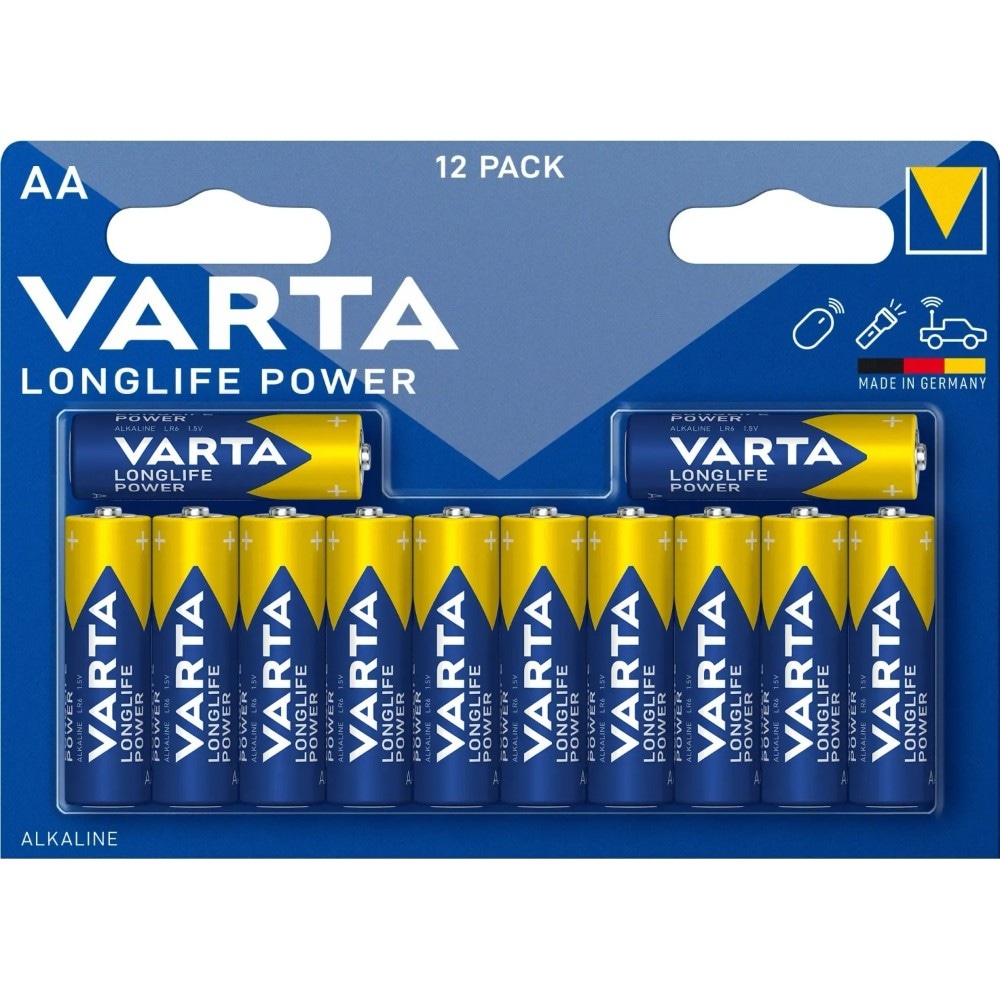 Varta Longlife Power Batterien 12er-Packung Angebot bei Spar