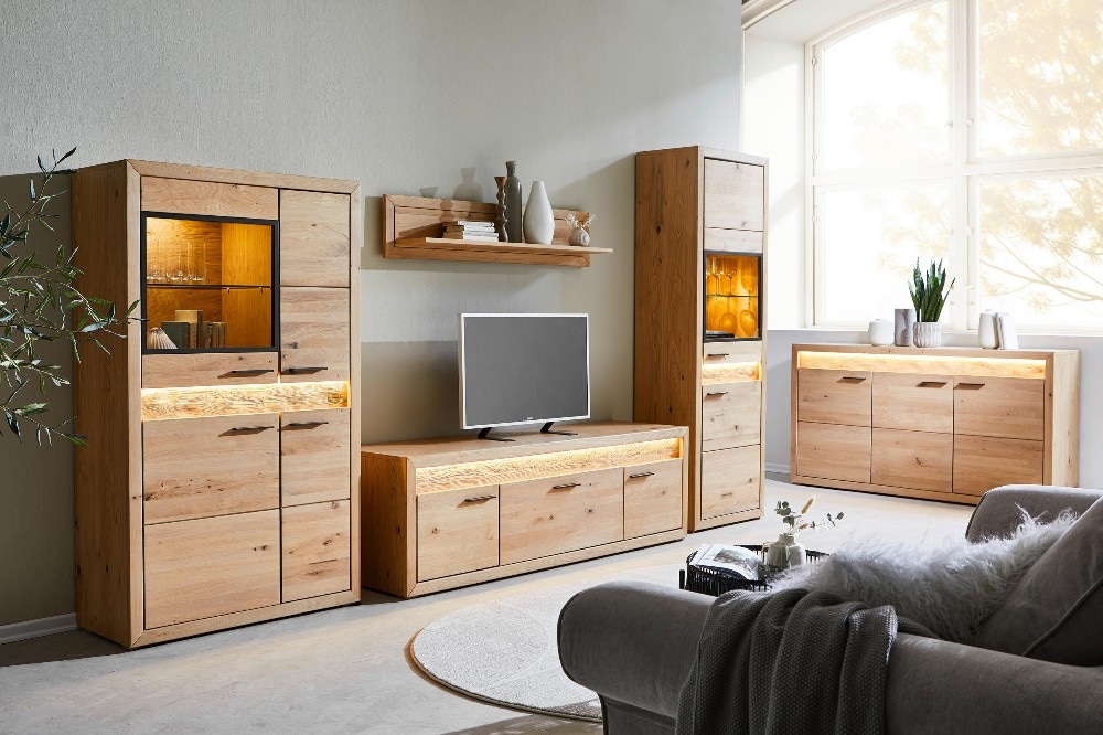 Vitrine ca. 76/200/41cm HOM'IN Angebot bei XXXLutz