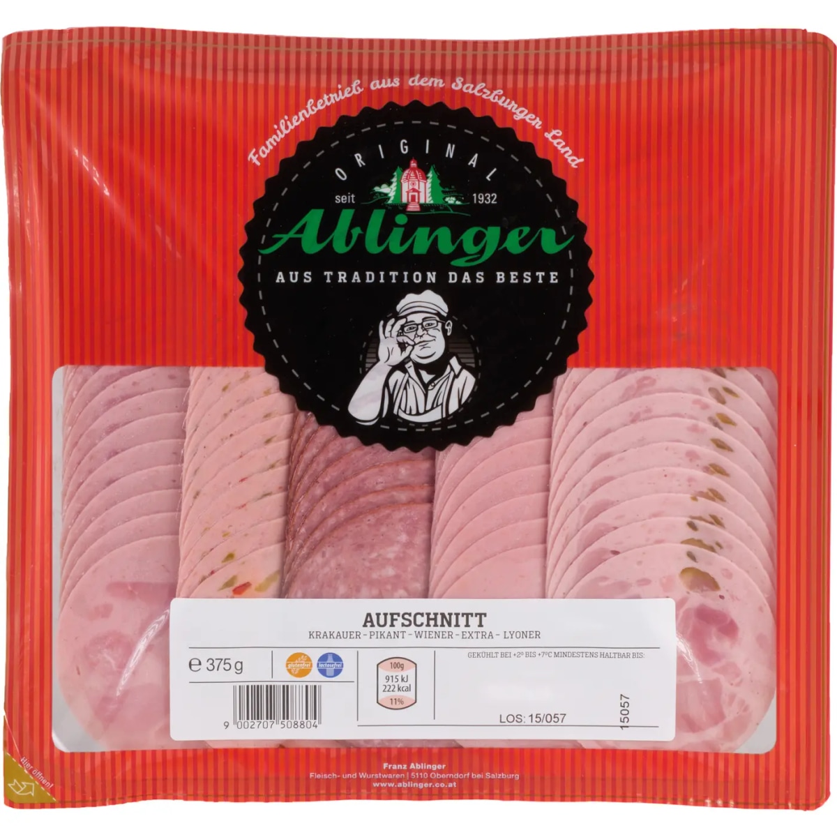 Ablinger 5-fach Aufschnitt 375 g Angebot bei Spar