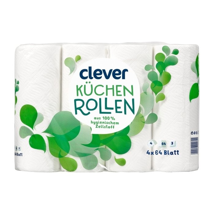 clever Küchenrolle 4 Rollen Angebot bei Adeg