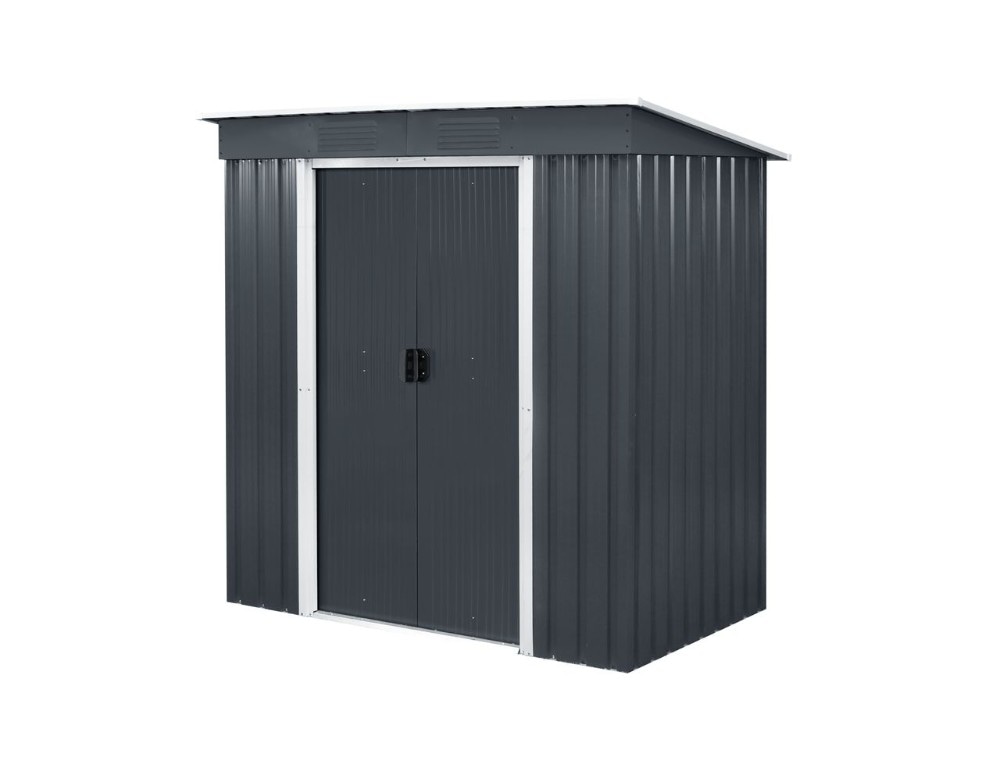 GreenYard Metallgerätehaus SAN MARINO ca. 110x174x190 cm Angebot bei Norma