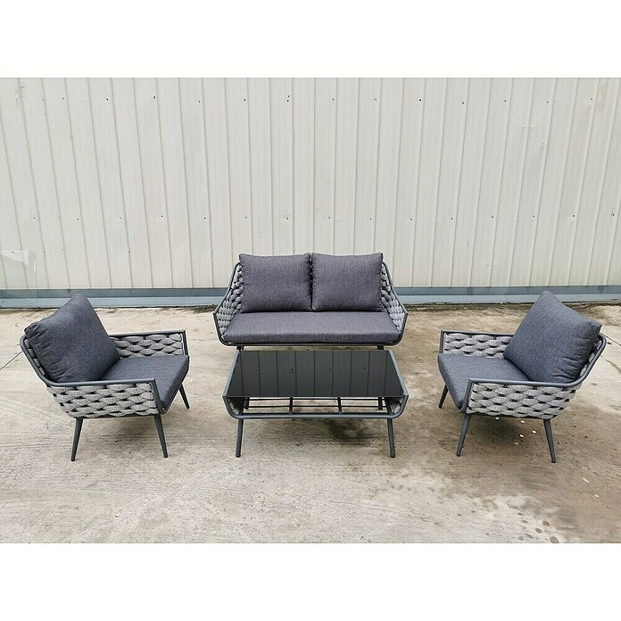 Gartenmöbel-Set WEAVE 4-teilig Angebot bei Bauhaus