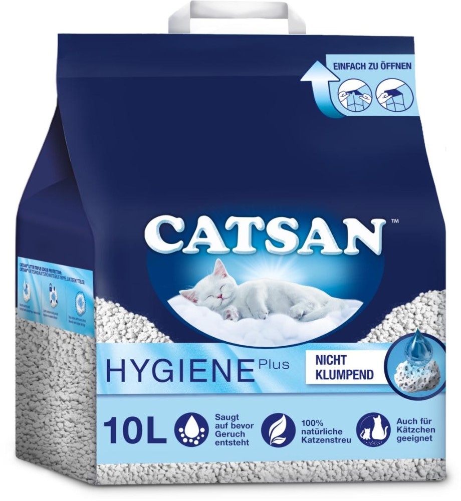 Catsan Hygienestreu 18-Liter-Sack (Hygienestreu), 10-Liter-Sack (Ultra), 8-Liter-Packung (Natural/Active Fresh) Angebot bei Interspar