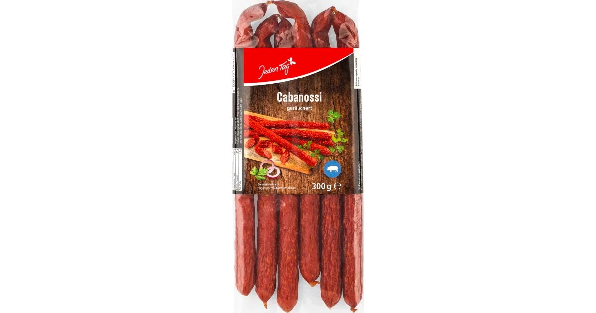 Jeden Tag Cabanossi 300 g Angebot bei MPREIS